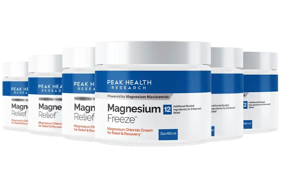 MagnesiumFreeze topical magnesium cream bundle